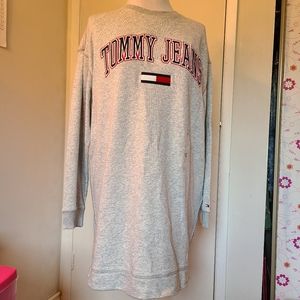 Tommy Jeans TJ Sweatshirt Dress Size M
